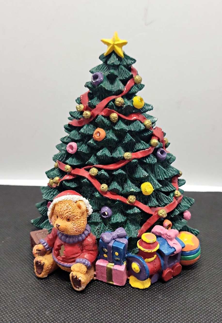Kmates Creations Christmas Tree Ornament with Toys – Vintage- Candle holder